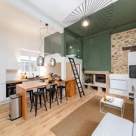 Superbe Appartement Avec Jardin Dinan Centre - Jerzual Exterior photo